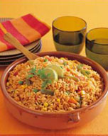 الأرز الحار المكسيكي